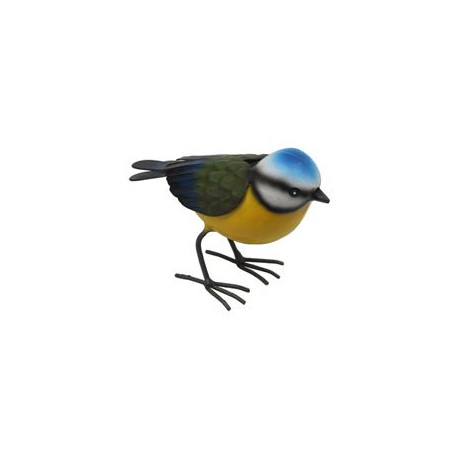 Blue Tit Metal Garden Ornament