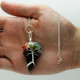 Magic Pendulum - Seven Chakra - Amethyst