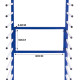 Combi Spray Drying Rack Trolley 2 Way Connector