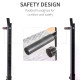 Barbell Rack, Width and Height Adjustable Dip Stand, Bench Press Rack for Home Gym Weight Lifting Fitness Workout, Max Load 150k