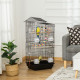 PawHut Bird Cage for Budgies, Finches, Canaries w/ Accessories, Toys, Tray