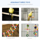 PawHut Bird Cage for Budgies, Finches, Canaries w/ Accessories, Toys, Tray