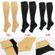 Open Toe Medical Compression Socks for Women Men Size XXL - Black