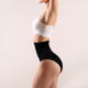 High Waist Tummy Control Body Shaper Butt Lifter Panties Waist Shapewear for Women Size S - Black