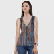 Women Tank Tops Sleeveless Cami Blouse Ladies Vest for Summer - Size XL