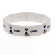 Tottenham Hotspur FC White Silicone Wristband