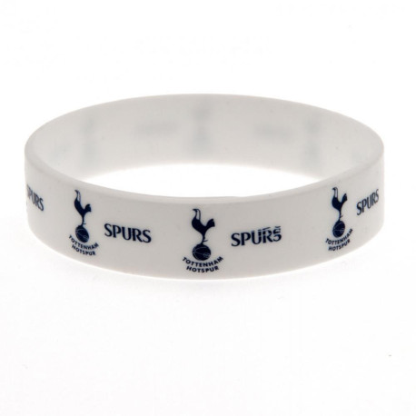 Tottenham Hotspur FC White Silicone Wristband