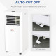 9000 BTU Portable Air Conditioner for Cooling Dehumidifier Fan, Air Conditioning Unit for Room up to 18m², with Remote, 24H Time