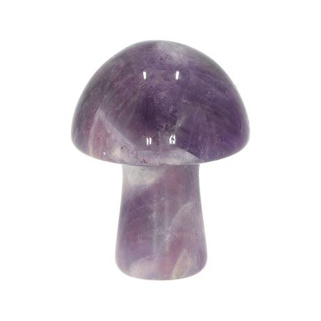 Amethyst Carved & Polished Mushroom