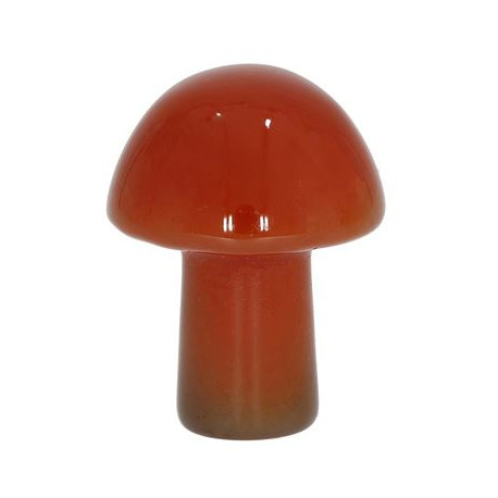 Carnelian Carved & Polished Mushroom