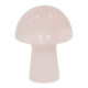 Rose Quartz Carved &amp; Polished Mushroom