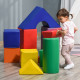 11-Piece Soft Play Set Kids Foam Blocks, Toys for Climb and Crawl, Multicoloured