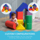 11-Piece Soft Play Set Kids Foam Blocks, Toys for Climb and Crawl, Multicoloured