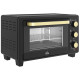 16L Mini 1400W Countertop Oven - Black