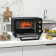 16L Mini 1400W Countertop Oven - Black