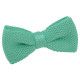 Plain Knitted Pre-Tied Bow Tie