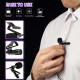 Clip-on Lapel Mini Lavalier 3.5mm Mic Microphone for Mobile Phone PC Recording