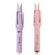 32mm Automatic Hair Curlers Curling Tongs 360 Degree Rotating Curling Wand - Pink