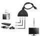 1080P HDMI 3 Ports Switch Splitter Slector HUB Cable for LCD LED UK