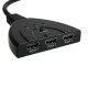 1080P HDMI 3 Ports Switch Splitter Slector HUB Cable for LCD LED UK