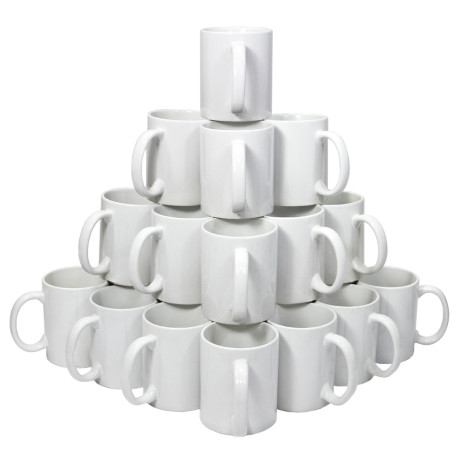 72 White 11oz Mugs & Gift Boxes