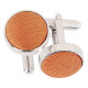 Plain Shantung Cufflinks