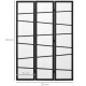 3 Panel Room Divider, Wooden Folding Privacy Screen, Freestanding Wall Partition Separator for Bedroom, White