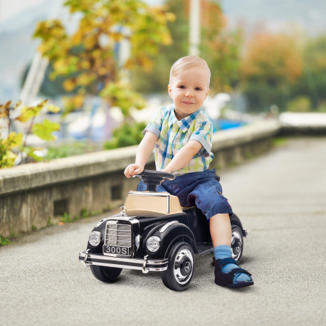 AIYAPLAY Foot to Floor Ride on Sliding Car Mercedes-Benz 300S Licensed for 18-48 months