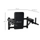 Wall Mounted Dip Station Knee Leg Raise Chin Up Pull Up Rack Home Gym Fitness Exercise Workout Bars New