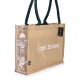 Hop Hare Jute Big Bag - I am Brave