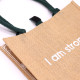 Hop Hare Jute Big Bag - I am Bright