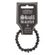 Black Obsidian Skull Bracelet