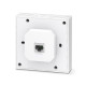 TP-LINK (EAP650-WALL) AX3000 Wall Plate Wi-Fi 6 Access Point, Dual Band, PoE, 1x GB LAN, OFDMA, Free Software