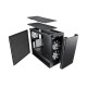 Fractal Design Define R6 (Black Solid) Gaming Case, E-ATX, Modular Design, 3 Fans, Fan Hub, Sound Dampening