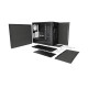 Fractal Design Define R6 (Black Solid) Gaming Case, E-ATX, Modular Design, 3 Fans, Fan Hub, Sound Dampening