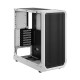 Fractal Design Focus 2 (White TG) Gaming Case w/ Clear Glass Window, ATX, 2 Fans, Mesh Front, Innovative Shroud System