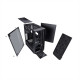 Fractal Design Meshify C (Dark TG) Gaming Case w/ Dark Tint Glass Window, ATX, Angular Mesh Front, High-airflow, 2 x 12cm Fans