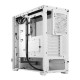 Fractal Design Pop Silent (White TG) Gaming Case w/ Clear Glass Window, ATX, Sound-Damping &amp; Steel Foam, 3 Fans