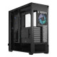 Fractal Design Pop XL Air RGB (Black TG) Gaming Case w/ Clear Glass Window, E-ATX, Hexagonal Mesh Front, 4 RGB Fans &amp; RGB Contro