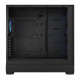 Fractal Design Pop XL Air RGB (Black TG) Gaming Case w/ Clear Glass Window, E-ATX, Hexagonal Mesh Front, 4 RGB Fans &amp; RGB Contro