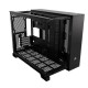 Corsair 2500X Dual Chamber Gaming Case w/ Glass Side &amp; Front, Micro ATX, Mesh Panels, USB-C, Asus BTF Compatible, Black