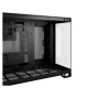 Corsair 2500X Dual Chamber Gaming Case w/ Glass Side &amp; Front, Micro ATX, Mesh Panels, USB-C, Asus BTF Compatible, Black