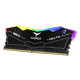 Team T-Force Delta RGB 32GB Kit (2 x 16GB), DDR5, 8000MHz (PC5-6400), CL38, ECC, XMP 3.0, PMIC, DIMM Memory, Black