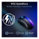 Asus ROG Keris II Ace Wireless Lightweight Gaming Mouse, Wired/Wireless/Btooth, AimPoint Pro Sensor, Polling Rate Booster, 42000