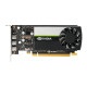 PNY NVidia T400 Professional Graphics Card, 4GB DDR6, 384 Cores, 3 miniDP 1.4, Low Profile (Bracket Included), OEM (Brown Box)