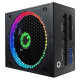 GameMax 550W RGB PSU, Fully Modular, 14cm ARGB Fan, 80+ Gold, RGB Controller (Various Modes), Power Lead Not Included