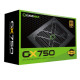 GameMax 750W GX750W PSU, Fully Modular, 80+ Gold, 12cm FDB Fan, Power Lead Not Included