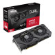 Asus DUAL RX7800 XT OC, PCIe4, 16GB DDR6, HDMI, 3 DP, 2520MHz Clock, Overclocked