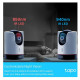 TP-LINK (TAPO C225) Pan/Tilt AI Home Security Wi-Fi Camera, Smart AI Detection, Motion Tracking, Alarms, Starlight Sensor, 2-Way