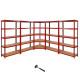 Z-Rax 90cm Corner Racking Bundle: Corner Shelving &amp; 4 Garage Racking Bays